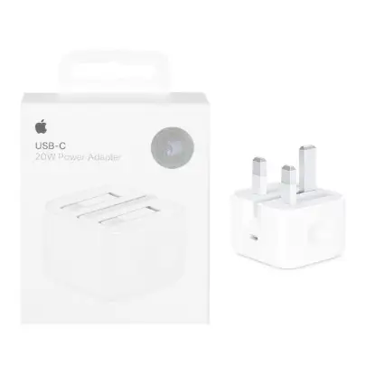 نمایش جزئیات شارژر دیواری 20 وات 3 پین اپل مدل B/A