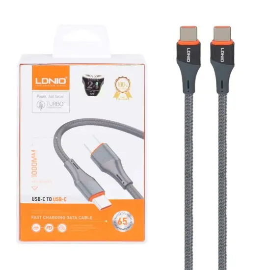 تصویر کابل تبدیل USB-C الدینیو مدل LC631c طول 1 متر