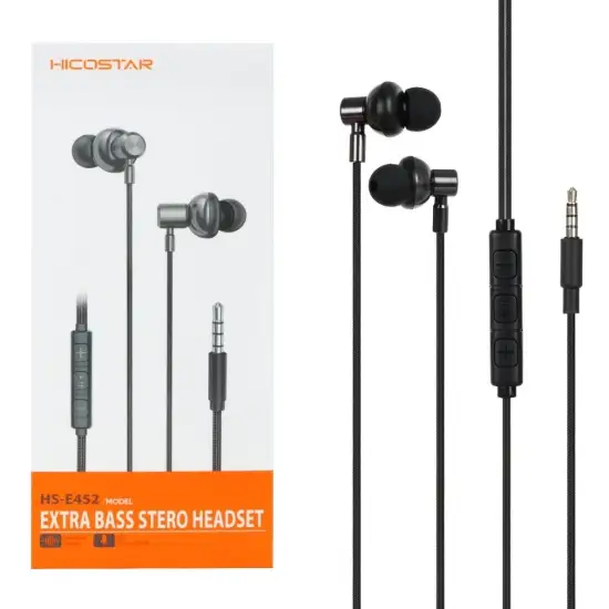 تصویر هندزفری سیمی هایکواستار مدل HS-E452