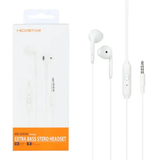 تصویر هندزفری سیمی هایکواستار مدل HS-E450