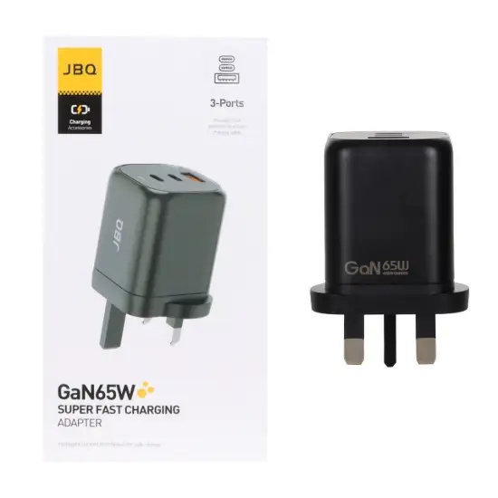 تصویر شارژر دیواری 65 وات جی بی کیو مدل WC-610B