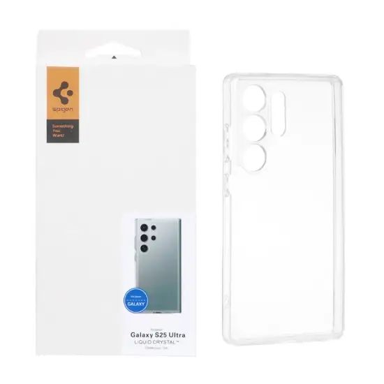 تصویر قاب گوشی موبایل اسپیگن ژله ایی محافظ لنز دار