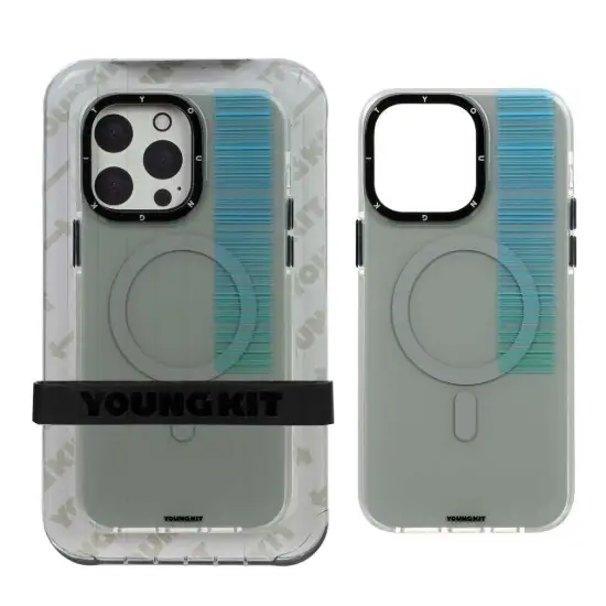 تصویر قاب گوشی موبایل یانگ کیت مدل بارکد مگ سیف دار