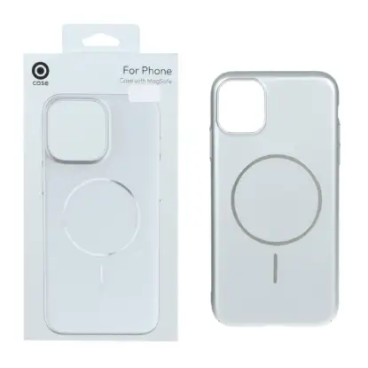 نمایش جزئیات قاب گوشی موبایل متالیک مدل پشت سخت مگ سیف دار