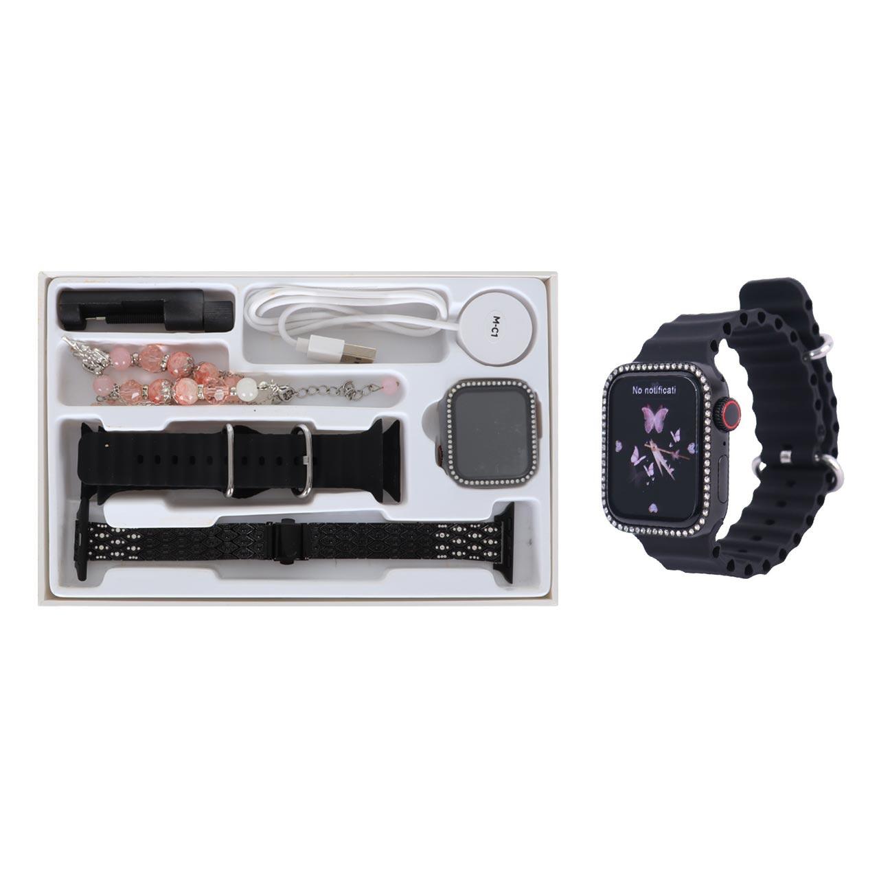 پک ساعت هوشمند مودیو مدل MC81 ULTRA Mini