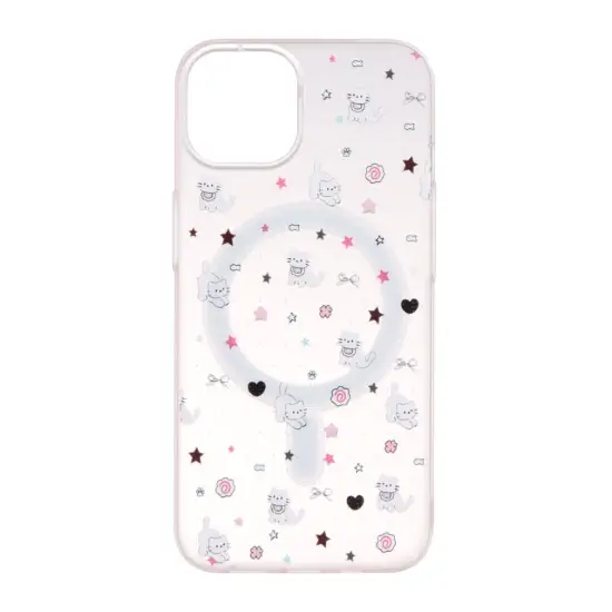 تصویر قاب گوشی موبایل مدل Mini Cat پشت سخت طرح مگ سیف