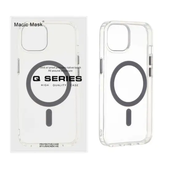 تصویر قاب گوشی موبایل مجیک ماسک مدل Q-Series Iron Magic مگ سیف دار