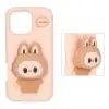 قاب گوشی موبایل سیلیکونی مدل Labubu استند شو - تصویر سوم