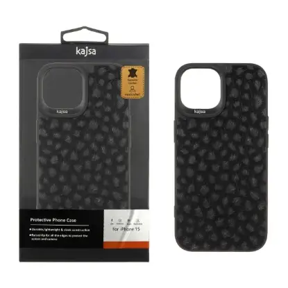 نمایش جزئیات قاب گوشی موبایل چرمی کجسا مدل قاصدک