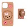 قاب گوشی موبایل سیلیکونی مدل Cute استند شو - تصویر سوم