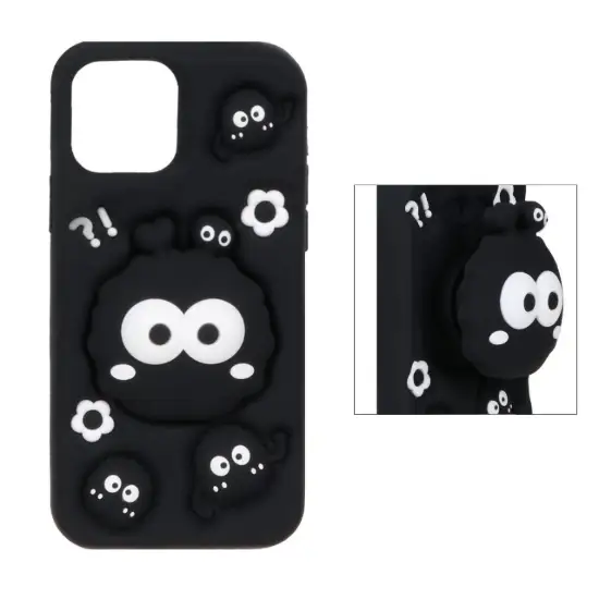 تصویر قاب گوشی موبایل سیلیکونی مدل عروسکی میکروب