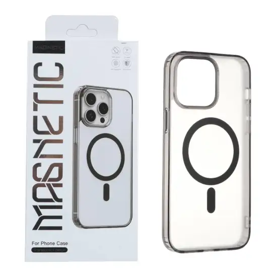 تصویر قاب گوشی موبایل مدل Magnetic دور ژله ای مگ سیف دار