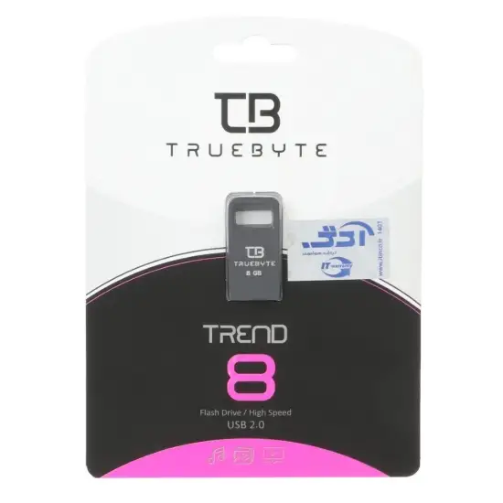 تصویر فلش مموری تروبایت مدل TREND USB2.0 ظرفیت 8 گیگابایت
