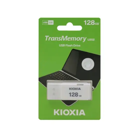 تصویر فلش مموری کیوکسیا مدل U202 USB2.0 ظرفیت 128گیگابایت