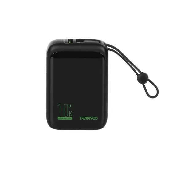 تصویر پاوربانک ترانیو مدل T-K14 ظرفیت 10000 میلی آمپر ساعت
