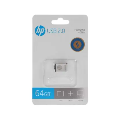 نمایش جزئیات فلش مموری USB2.0 اچ پی مدل V222W ظرفیت 64 گیگابایت