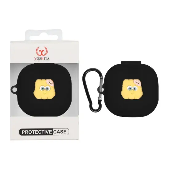 تصویر کاور ایرپاد یوشیتا سیلیکونی عروسک برجسته مدل SpongeBob