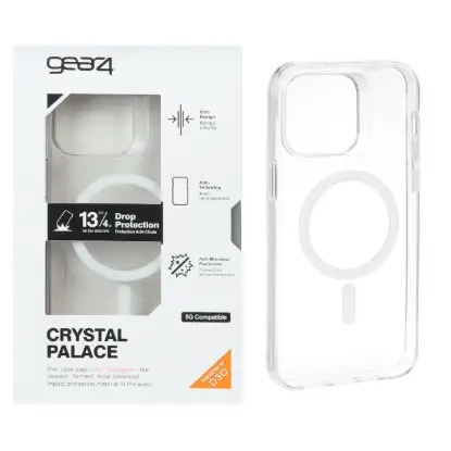 نمایش جزئیات قاب گوشی موبایل گیر فور مدل Crystal palace مگ سیف دار