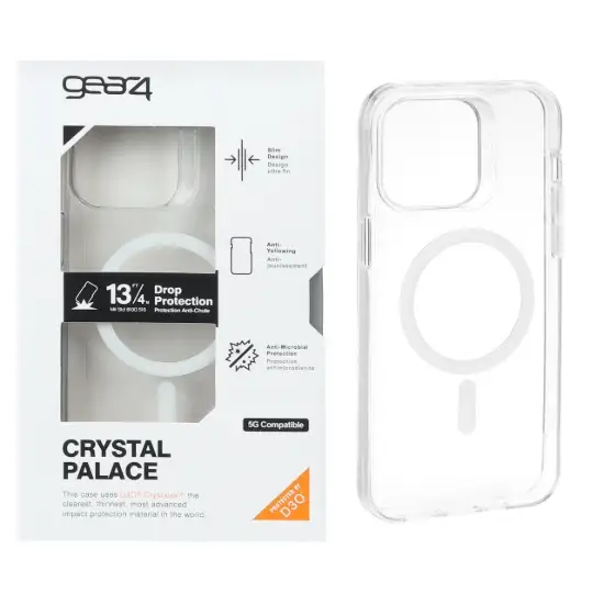 تصویر قاب گوشی موبایل گیر فور مدل Crystal palace مگ سیف دار