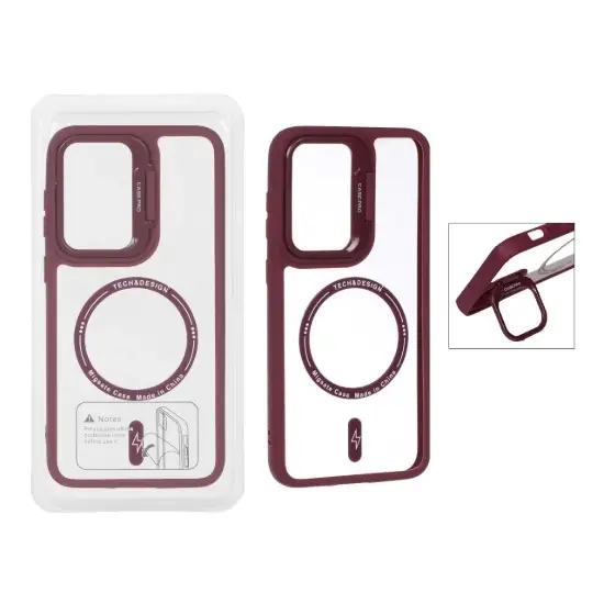 تصویر قاب گوشی موبایل کیس پرو مدل استند شو مگ سیف دار