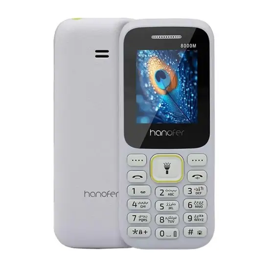 تصویر گوشی موبایل هانوفر مدل HA-8000MDS ظرفیت 32 مگابایت