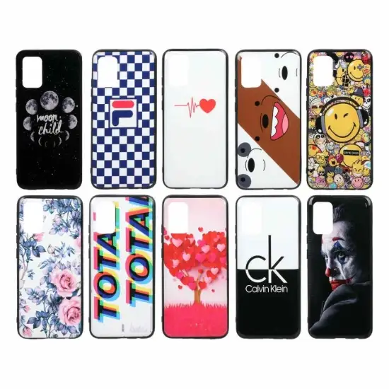 تصویر قاب گوشی موبایل مدل UV طرح های مختلف