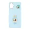 قاب گوشی موبایل سیلیکونی Labubu مدل برجسته لنز سیلور - تصویر پانزدهم