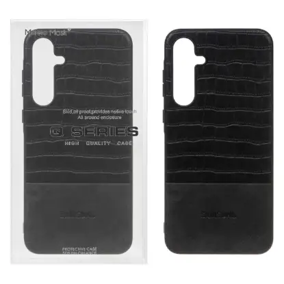 نمایش جزئیات قاب گوشی موبایل سری Q Series مدل چرمی کروکودیل