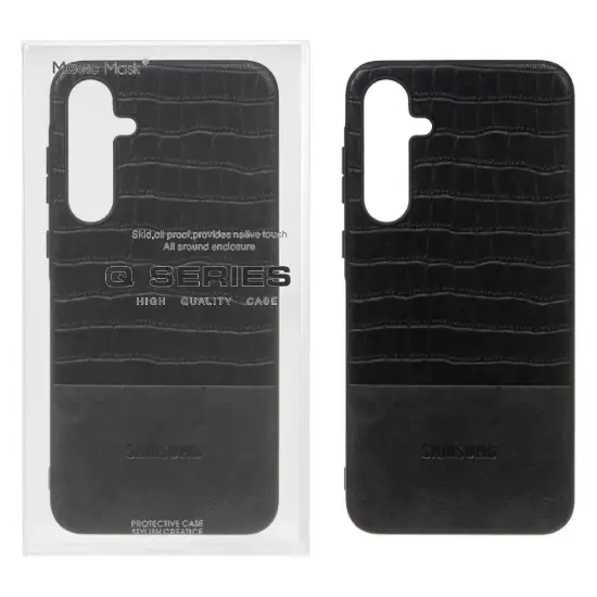 تصویر قاب گوشی موبایل سری Q Series مدل چرمی کروکودیل