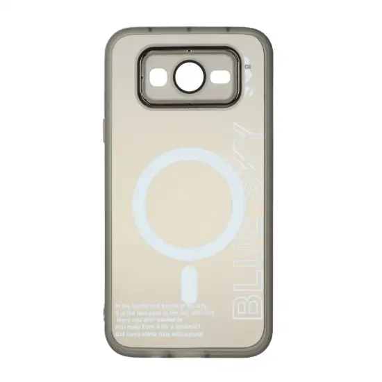 تصویر قاب گوشی موبایل مدل Diamond Space لنز گلس دار مگ سیف دار