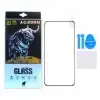 گلس گوشی موبایل شفاف آکام مدل خم فول چسب Full Cover - تصویر یکم