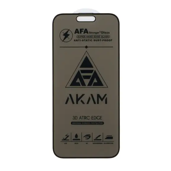 تصویر گلس گوشی موبایل شفاف آکام مدل Full Cover Privacy - ESD