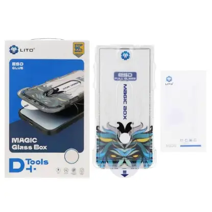 نمایش جزئیات گلس گوشی موبایل شفاف لیتو مدل Magic Glass Box - ESD