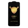 گلس گوشی موبایل شفاف آنتی استاتیک مدل Full Cover ESD - تصویر دوم