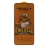گلس گوشی موبایل شفاف مدل آنتی استاتیک Privacy Full Cover - تصویر شانزدهم
