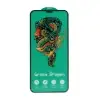 گلس گوشی موبایل شفاف هورو مدل آنتی استاتیک Green dragon - Full Cover - تصویر بیست