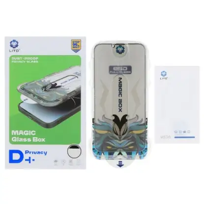 نمایش جزئیات گلس گوشی موبایل شفاف لیتو مدل Magic Glass Box - Privacy