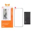گلس گوشی موبایل شفاف بیوا مدل خم فول چسب Full Cover - تصویر دوم