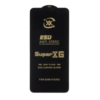 نمایش جزئیات گلس گوشی موبایل شفاف سوپر ایکس جی مدل آنتی استاتیک Full Cover