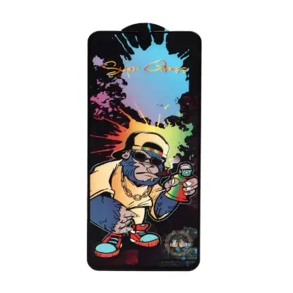 نمایش جزئیات گلس گوشی موبایل شفاف مانکی مدل Full Cover Super glass