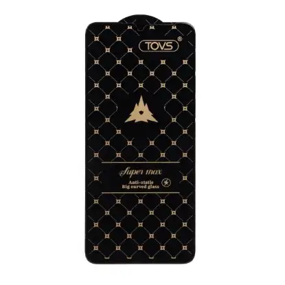 نمایش جزئیات گلس گوشی موبایل شفاف آکام مدل آنتی استاتیک -Full Cover Super Max