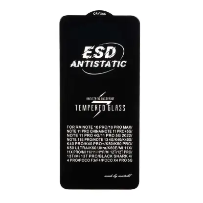 نمایش جزئیات گلس گوشی موبایل شفاف اوریکسوس مدل ESD - Anti Static