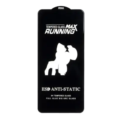 نمایش جزئیات گلس گوشی موبایل شفاف رانینگ مکس مدل آنتی استاتیک ESD