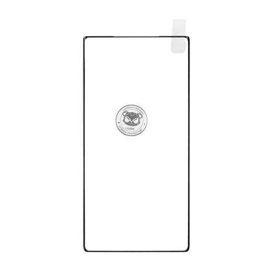 تصویر گلس گوشی موبایل شفاف کوزا مدل خم فول چسب Full Cover