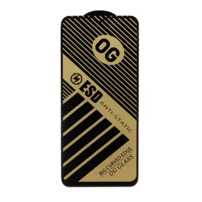 نمایش جزئیات گلس گوشی موبایل شفاف آگ مدل آنتی استاتیک Full Cover - ESD