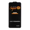 گلس گوشی موبایل شفاف بیوا مدل آنتی استاتیک Full Cover Super D - تصویر پنجم