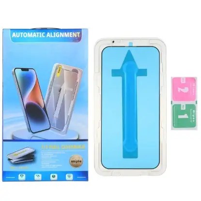 نمایش جزئیات گلس گوشی موبایل شیشه ای یونیفا مدل Magic Glass Box