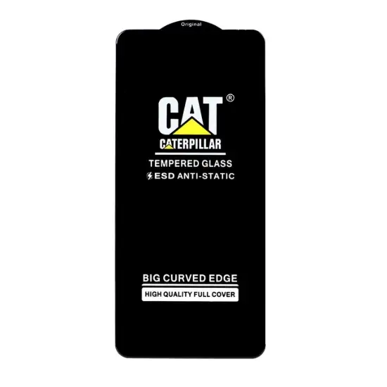تصویر گلس گوشی موبایل شفاف کاترپیلار مدل Anti Static - ESD