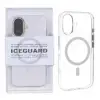 قاب گوشی موبایل کی دوو مدل ICEGUARD شفاف مگ سیف دار - تصویر دوم