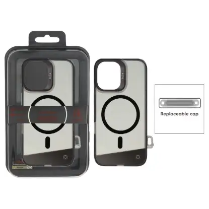 نمایش جزئیات قاب گوشی موبایل کجسا مدل Trans Shield مگ سیف دار